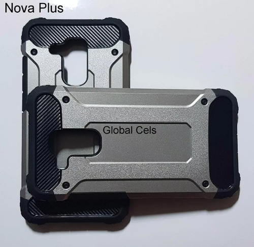 Imagen 2 de 2 de Case Huawei Nova Plus De 2 Partes Reforzado Antigolpes