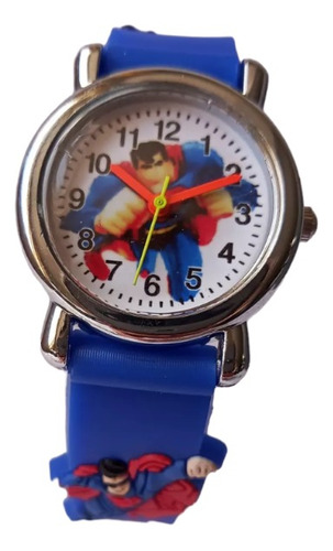 Reloj Niños Superman (3d) Analógico/ Manecillas