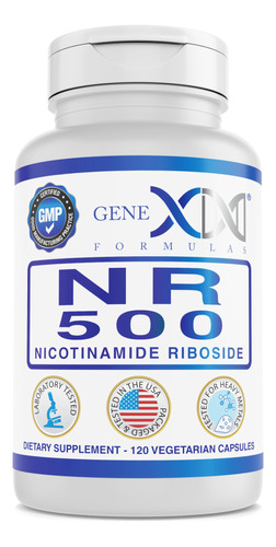 Genex Nr - Ribosida De Nicotinamida De 500 Mg/porcion (120 C
