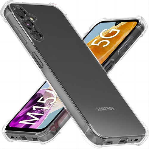 Estuche Case Rígido Transparente Para Samsung Galaxy M15 5g