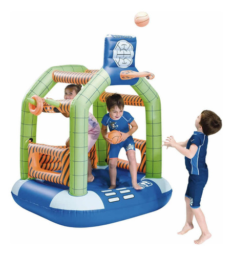 Super Juego Basquet Gym Bestway Inflable Zona Norte