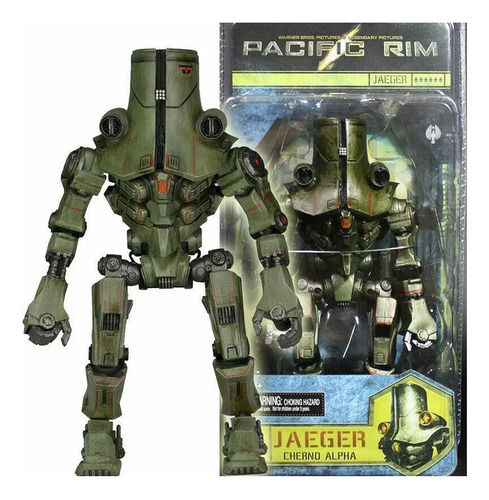 Pacific Rim Jaeger Cherno Alpha Robot Figura Modelo Juguete