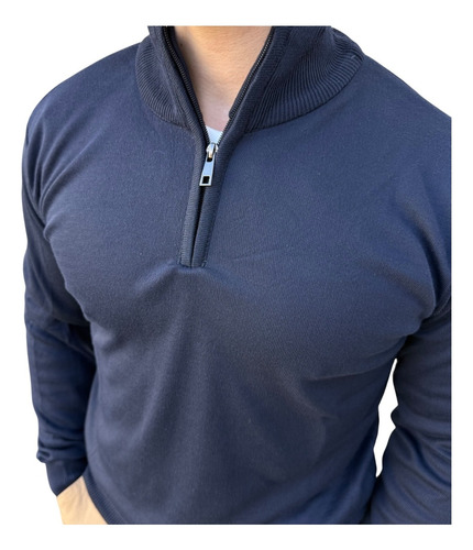 Sweater Hombre Medio Polera Importado Pack X 2 Cierre