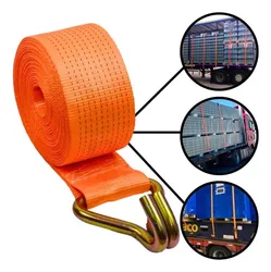 Comprar Cinta Fita 5 Toneladas 50mm 9 Mt Para Amarrar Carga Gancho no Mercado Livre