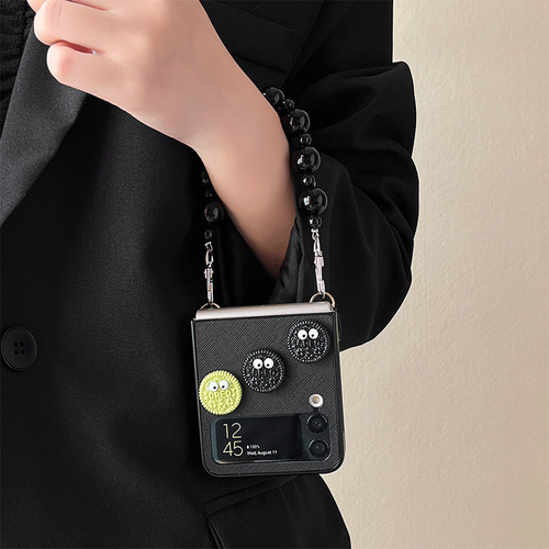 Para Funda Perro Globo Negro Para Oppo Find N3/n2 Flip /