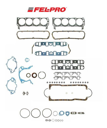 Kit Junta Motor Ford 302 V8 Felpro Fs8548pt16 