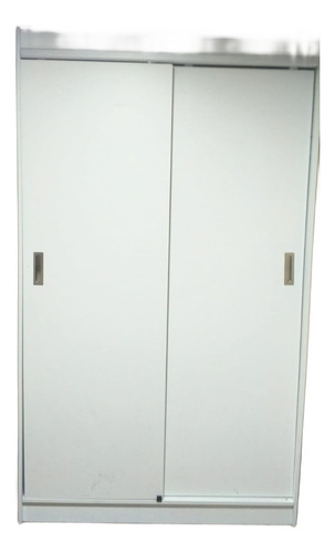 Closet Para Dormitorio De 2 Metros En Melamina Blanca