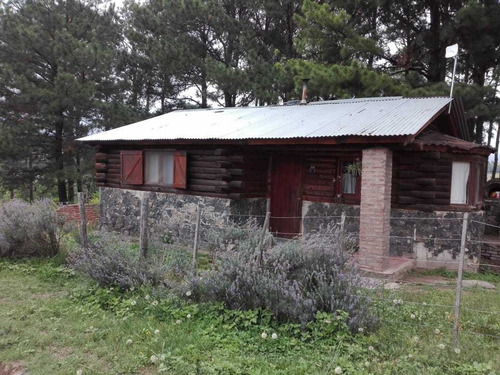 Pintoresca Cabañita De Troncos Gran Oportunidad