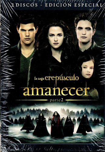 La Saga Crepúsculo Amanecer Parte 2 (2 Dvd) - Cerr. - Mcbmi