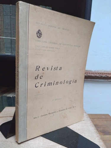 Revista De Criminologia Año 1, N. 2, 1955.