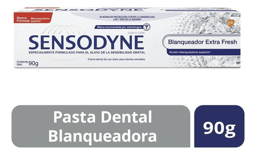 Sensodyne Blanqueador Extra Fresh, 90g