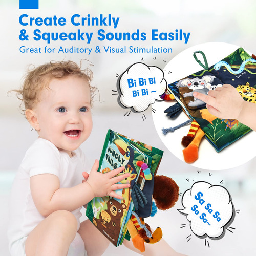 Libros Sensoriales Para Bebés De 0 A 12 Meses