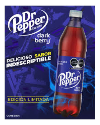 1 Refresco Dr Pepper Dark Berry 600ml