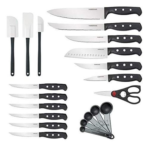 Farberware - Juego De Herramientas De Cocina Y Bloque De Cuc