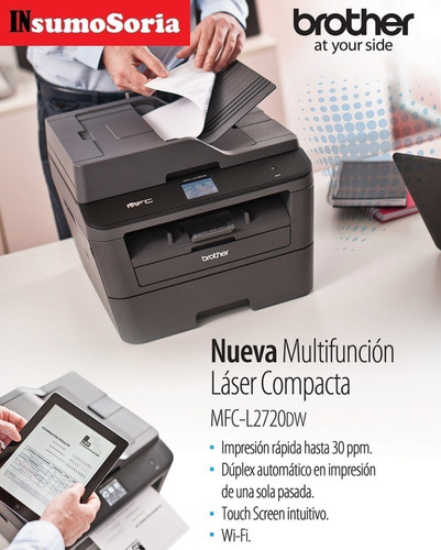 Impresora Multifuncion Brother Mfc L2720 Dw Wifi Con Envio