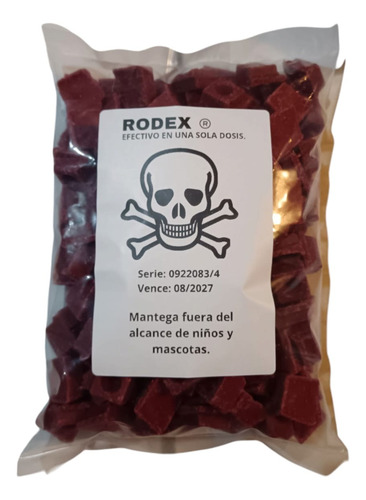 Veneno Ratones Rodex Tipo Klerat Bloque 1000gr