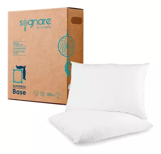 Sognare Tradicional almohada 2 unidades tamaño estándar semi firme Blanco