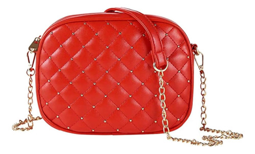 Bolso De Mano Pequeño Y Bonito Rojo Para Niñas - Bolsos Cruz