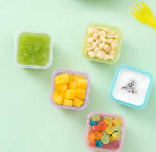Mini Contenedor De Alimentos Set De 4 Piezas