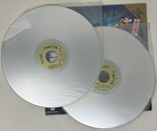 Laserdisc The Rocketeer Walt Disney Muy Raro Como Nuevo (Usado)