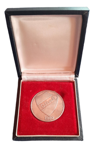 Medalla Conmemorativa Del Club Nacional Campeón Mundial 1980