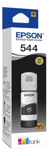 Botella De Tinta Epson T544 Negro Original L3210 3110 3250 