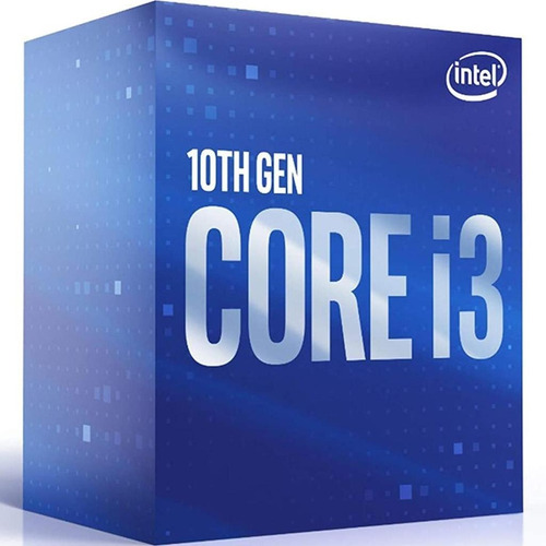 Procesador Intel Core I3-10100 Socket 1200 10° Generacion