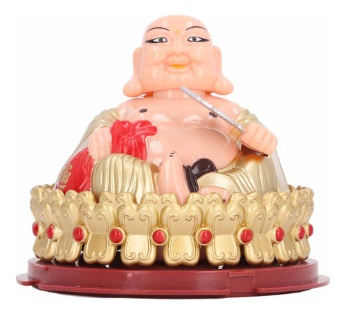 Divertida Estatuilla Lucky Con Adorno De Buda De Maitreya