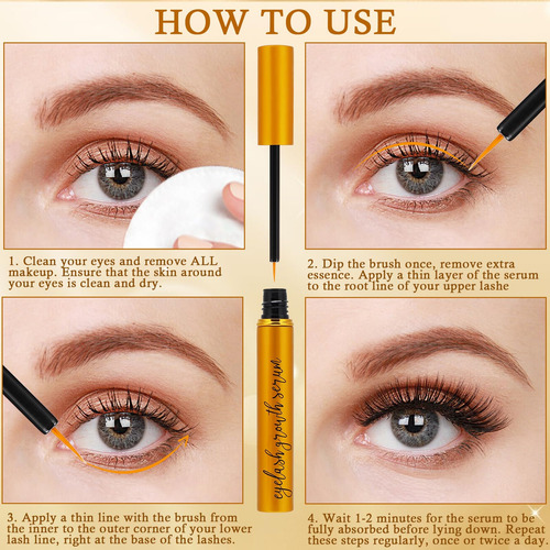 Recuren Plus Premium Eyelash Growth Serum: