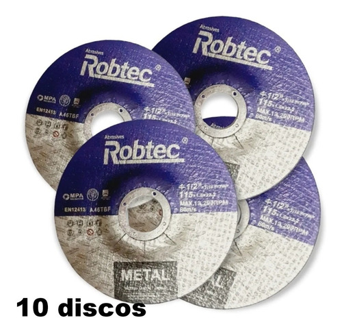 Disco Corte Ultrafino 4 1/2 X 1/16 Pack 