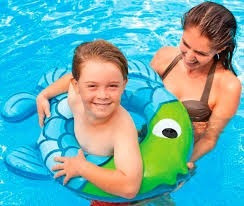 Flotador Infable Intex Pez Ref.59222 Natación Inflable Niños