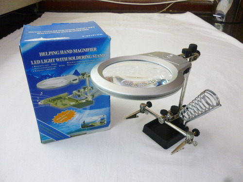 Lupa Base Para Reparar Celulares Y Tarjetas Electronicas