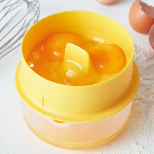 3x Separador Yemas 6 Huevos Claras Cocina Repostería Colador