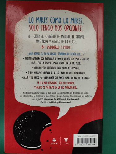 Yo, Simon, Homo Sapiens. Becky Albertalli. Ed. Puck