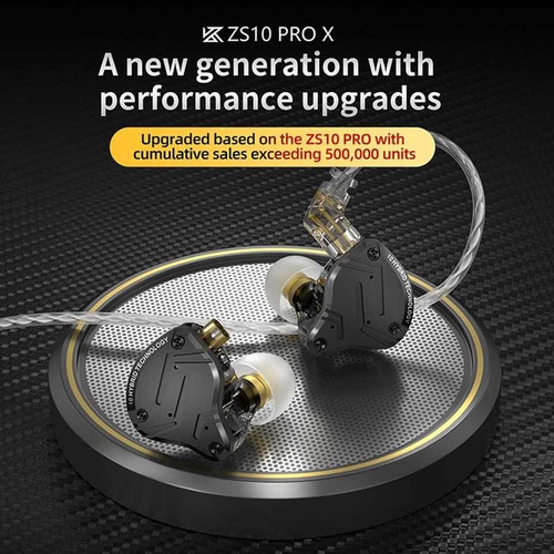 Audífonos Kz Acoustics Zs10 Pro X
