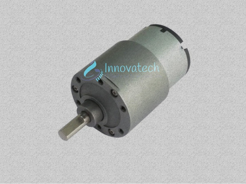 Motor Dc Motorreductor 37mm Alto Torque 12v 7rpm