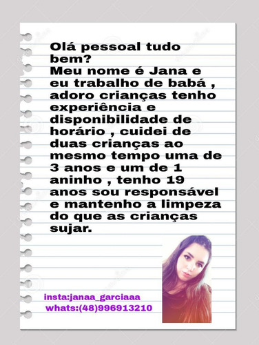 Imagem 1 de 1 de Babá