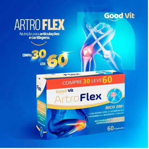 Artroflex Dores Nas Juntas Restauração Articulares 60 Cáps
