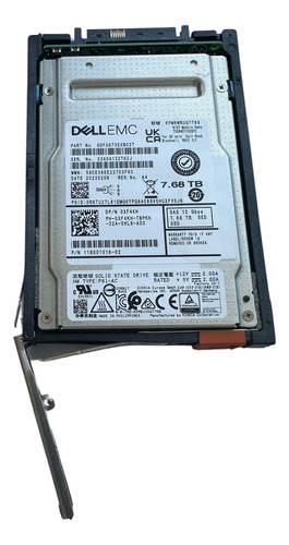 Ssd Sas De 7.68tb 12gb/s De 2.5  Para Servidores Dell