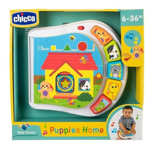 Chicco Puppy Home Libro Electrónico 9779 