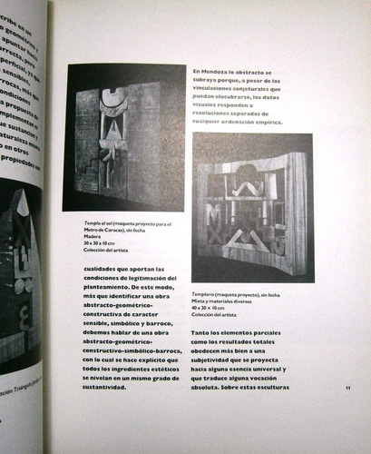 Imagen 2 de 8 de Carlos Mendoza. Obra Escultórica Reciente. Catálogo.