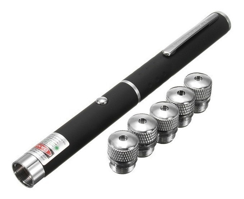 Caneta Laser Pointer Verde Lanterna 8000wm 10km 5pontas Co12