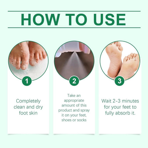 Spray Desinfectante Para Pies Con Aceite De Árbol De Té, Árb