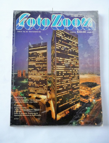 Revista Fotozoom No. 62 Noviembre 1980