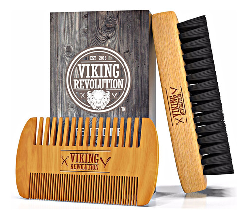 Cepillo De Barba Viking Revolution Para Aseo Y Cuidado