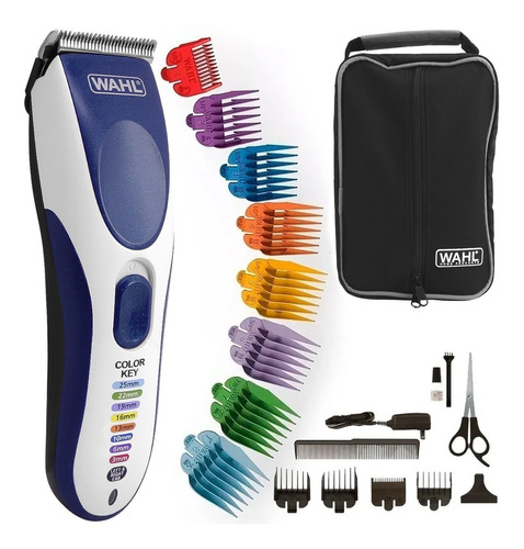 Máquina Pelo Color Pro Cordles Recargable 20 Piezas Wahl