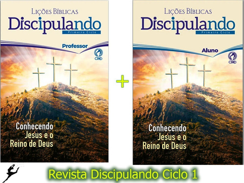 Kit Revistas Discipulando Ciclo 1 - 10 Alunos + 2 Professor