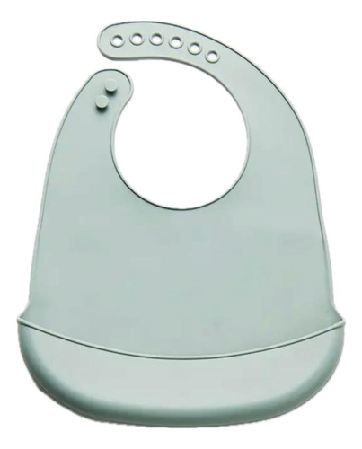 Babero Impermeable De Silicona Para Bebé
