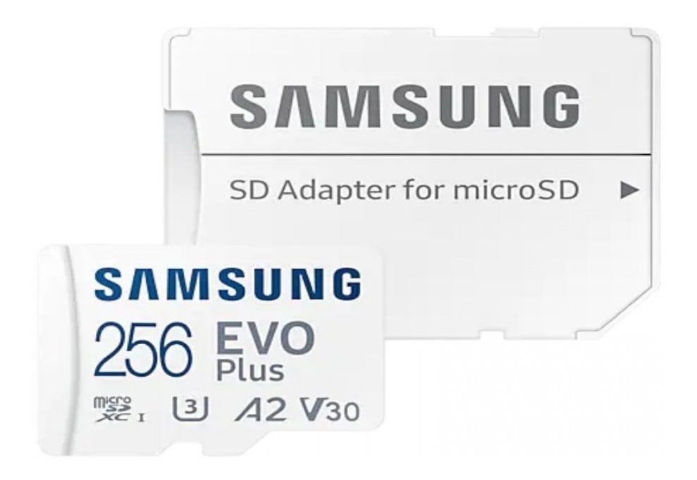 Tarjeta Micro Sd Samsung Evo Plus 256gb 130m/s U3 4k