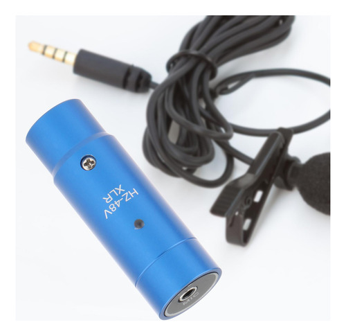 Adaptador De Corriente Fantasma Mezclador De Audio Azul